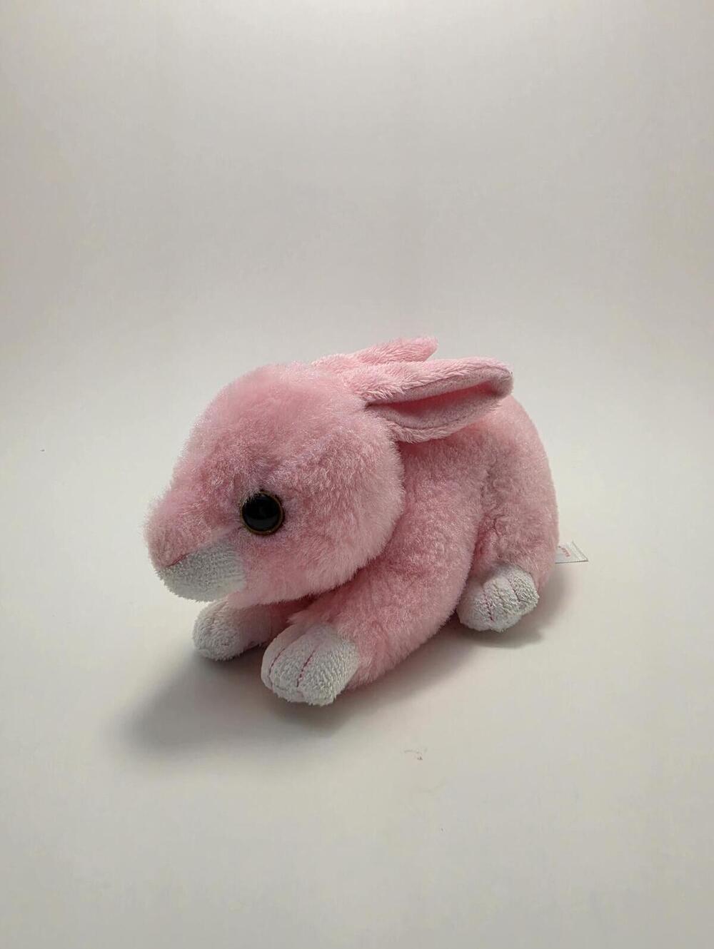 Ty Beanie Baby “Walkee” the Pink Bunny - No Hang Tag (5 inch)